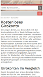 Mobile Screenshot of kostenlose-girokonten.com